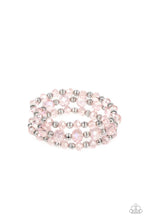 Load image into Gallery viewer, Eiffel Tower Tryst Pink Bracelet