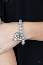 Load image into Gallery viewer, Cutely Crushing Silver Bracelet