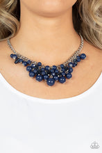 Load image into Gallery viewer, Broadway Bustle Blue Necklace