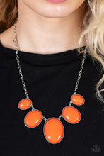 Load image into Gallery viewer, Vivacious Vanity Orange Necklace