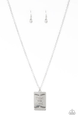 All About Trust White Necklace