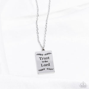 All About Trust White Necklace