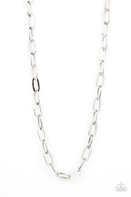 Urban Quarterback Silver Men's Necklace