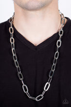 Load image into Gallery viewer, Urban Quarterback Silver Men&#39;s Necklace