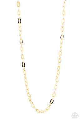 Interference Gold Men's Necklace