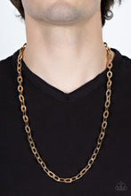 Load image into Gallery viewer, Interference Gold Men&#39;s Necklace