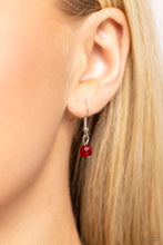 Load image into Gallery viewer, Starry-Eyed Eloquence Red Necklace