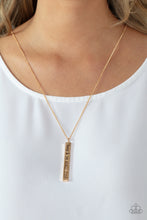 Load image into Gallery viewer, Matt 7:7 Gold Necklace