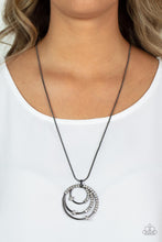 Load image into Gallery viewer, Ecliptic Elegance Black Necklace