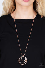 Load image into Gallery viewer, Ecliptic Elegance Copper Necklace