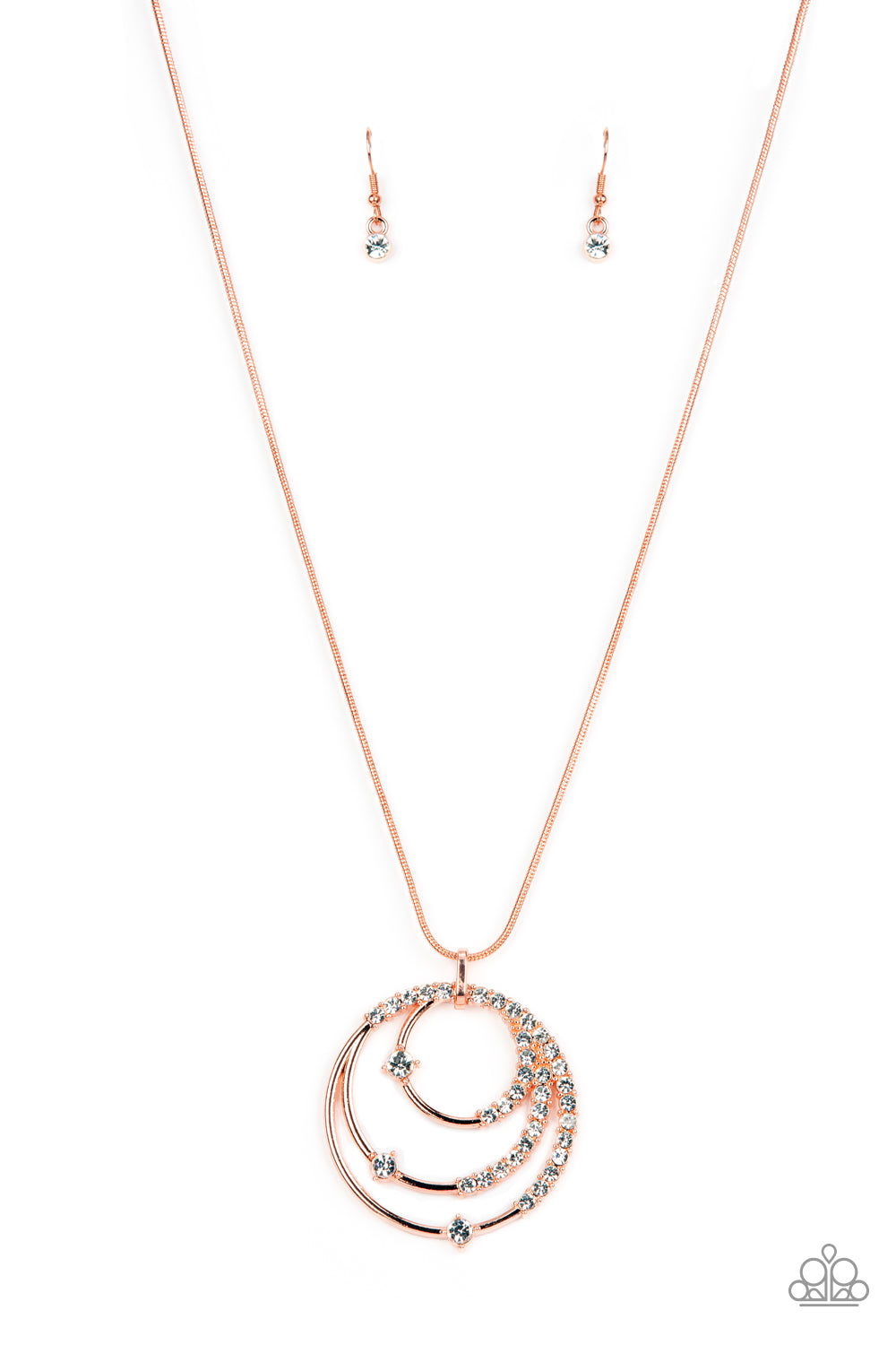 Ecliptic Elegance Copper Necklace
