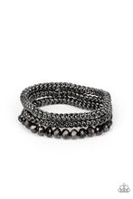 Load image into Gallery viewer, Gutsy and Glitzy Black Bracelet