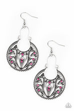Load image into Gallery viewer, Vineyard Villa Pink Earrings