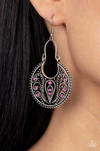 Load image into Gallery viewer, Vineyard Villa Pink Earrings