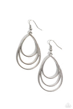 Load image into Gallery viewer, Trendy TIER-Drops Silver earrings
