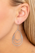 Load image into Gallery viewer, Trendy TIER-Drops Silver earrings