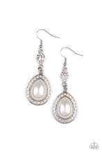 Load image into Gallery viewer, Elite Elegance White Earrings