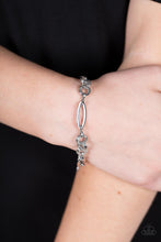 Load image into Gallery viewer, Chic Charmer Silver Bracelet