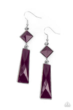 Load image into Gallery viewer, Hollywood Harmony Purple Earrings