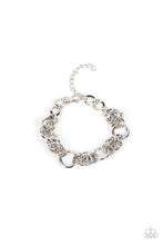Load image into Gallery viewer, Big City Chic Silver Bracelet