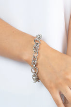 Load image into Gallery viewer, Big City Chic Silver Bracelet