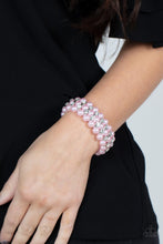 Load image into Gallery viewer, Eiffel Tower Elegance Pink Bracelet