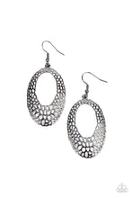 Load image into Gallery viewer, The HOLE Nine Yards Black Earrings