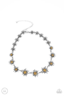 Get Up and GROW Yellow Choker