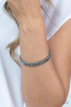 Load image into Gallery viewer, Rebel Renaissance Silver Hinged Bracelet