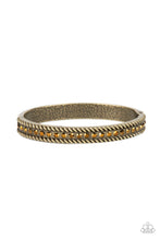 Load image into Gallery viewer, Rebel Renaissance Brass Hinged Bracelet