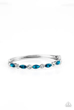 Load image into Gallery viewer, Petitely Powerhouse Blue Hinged Bracelet