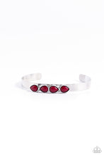 Load image into Gallery viewer, Prismatically Petite Red Cuff