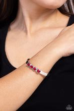 Load image into Gallery viewer, Prismatically Petite Red Cuff