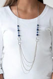Load image into Gallery viewer, Vivid Variety Blue Necklace
