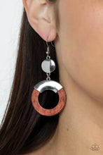 Load image into Gallery viewer, ENTRADA at Your Own Risk Brown Earrings