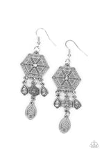 Load image into Gallery viewer, Dreamcatcher Delight White Earrings