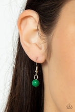 Load image into Gallery viewer, Flamboyantly Flowering Green Necklace