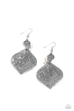 Load image into Gallery viewer, Tropical Terrace White Earrings