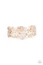 Load image into Gallery viewer, Dressed to FRILL Rose Gold Hinged Bracelet