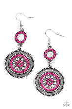 Load image into Gallery viewer, Meadow Mantra Pink Earrings