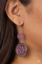 Load image into Gallery viewer, Meadow Mantra Pink Earrings