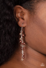 Load image into Gallery viewer, Candlelight Cruise Brown Earrings