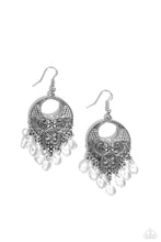 Load image into Gallery viewer, Prismatically Prairie White Earrings