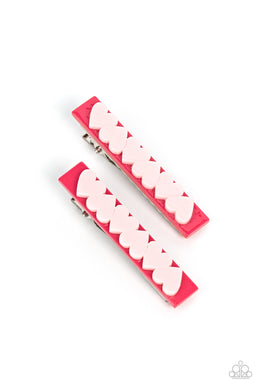 Cutely Cupid Pink Hair Clip