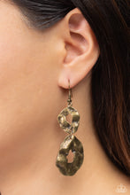 Load image into Gallery viewer, Gallery Gravitas Brass Earrings