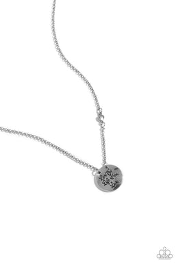 Live The Life You Love Silver Necklace