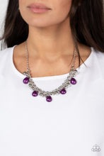 Load image into Gallery viewer, Party Favor Purple Necklace