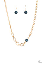 Load image into Gallery viewer, Picnic in Paris Blue Necklace