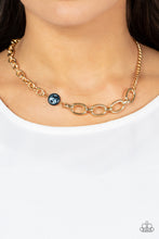 Load image into Gallery viewer, Picnic in Paris Blue Necklace