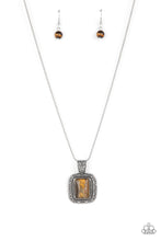 Load image into Gallery viewer, Right Hand TALISMAN Brown Necklace